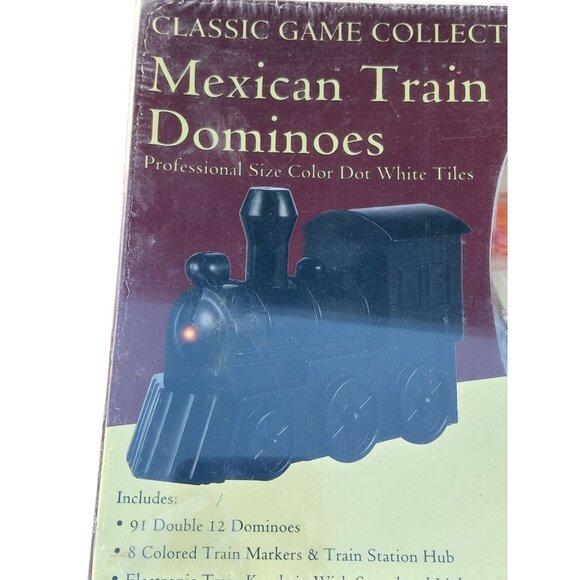 Mexican Train Dominoes Classic Game Collection New Sealed - Picture 2 of 8